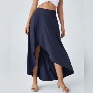New-Halara Dark Blue Long Skort